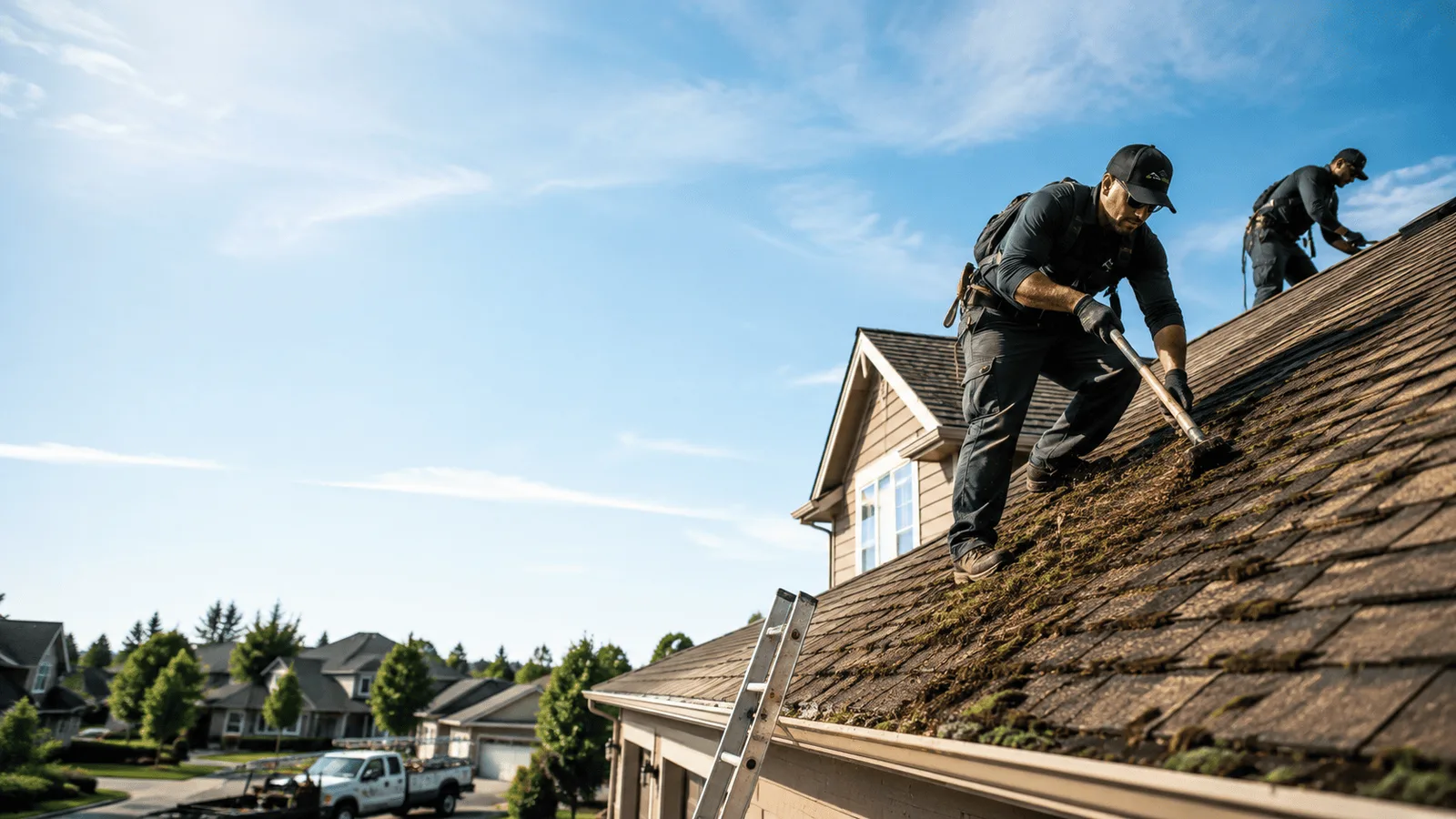 Roof Moss Removal in Vinton, CA near me